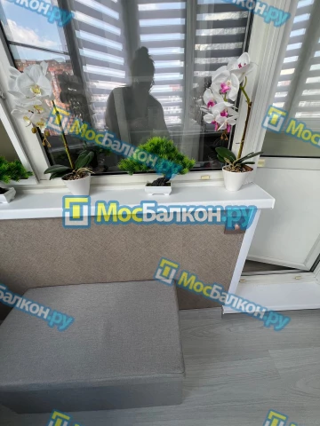 Заказать балкон в Видном цена от 1320 руб | Остекление балконов и лоджий МосБалкон