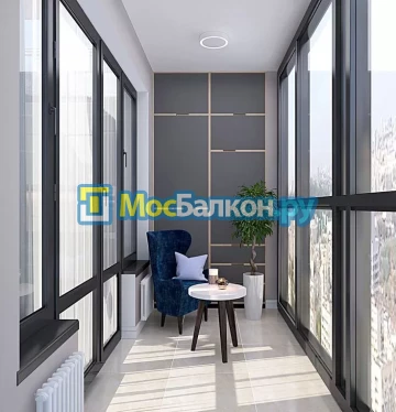 Заказать балкон в Видном цена от 1320 руб | Остекление балконов и лоджий МосБалкон