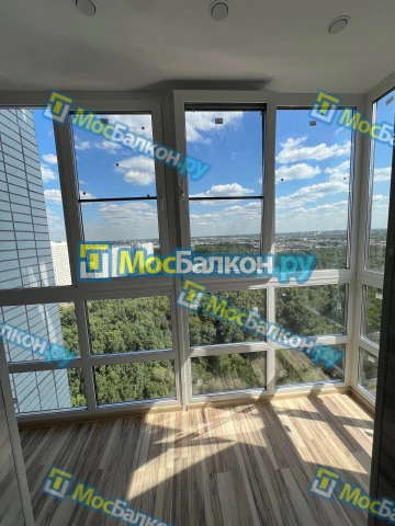 Панорамное остекление заказать под ключ по выгодной цене в Видном от компании МосБалкон