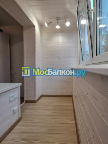 Отделка балконов в Видном | Отделка балконов и лоджий и обшивка под ключ в МосБалкон