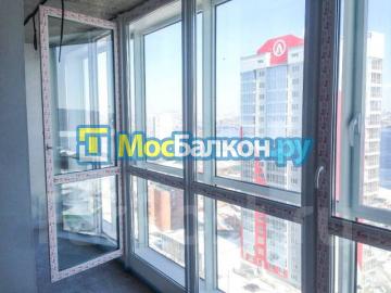 Остекление и отделка балконов в ЖК Эко Бунино