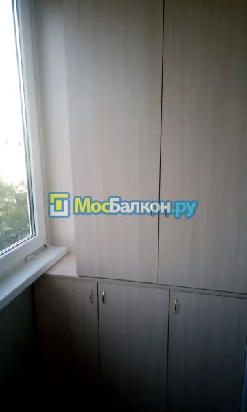 Шкаф на балкон купить в Видном на заказ недорого от МосБалкон