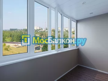 Заказать балкон в Видном цена от 1320 руб | Остекление балконов и лоджий МосБалкон