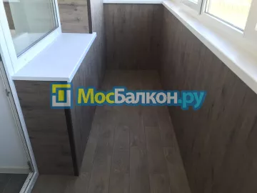 Отделка балконов в Видном | Отделка балконов и лоджий и обшивка под ключ в МосБалкон