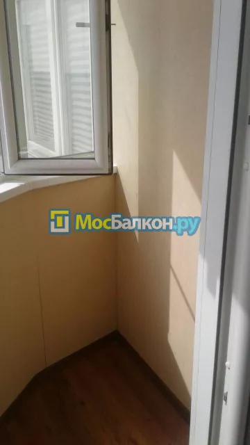 Отделка балкона и лоджии пластиковыми ПВХ панелями в Видном от компании МосБалкон