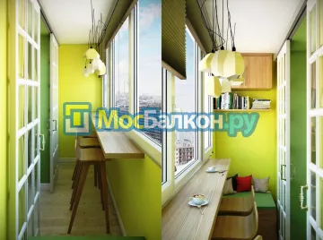 Заказать балкон в Видном цена от 1320 руб | Остекление балконов и лоджий МосБалкон