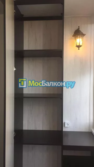 Шкаф на балкон купить в Видном на заказ недорого от МосБалкон