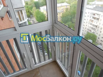 Панорамное остекление заказать под ключ по выгодной цене в Видном от компании МосБалкон