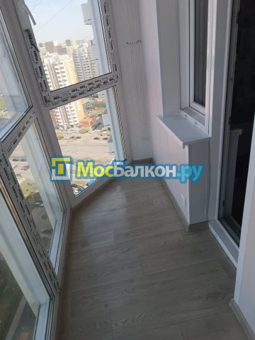 Панорамное остекление заказать под ключ по выгодной цене в Видном от компании МосБалкон