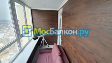 Шкаф на балкон купить в Видном на заказ недорого от МосБалкон