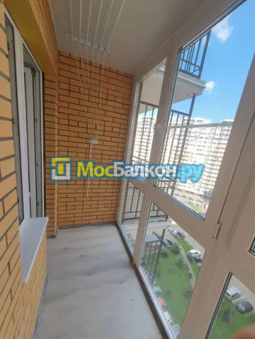 Заказать балкон в Видном цена от 1320 руб | Остекление балконов и лоджий МосБалкон