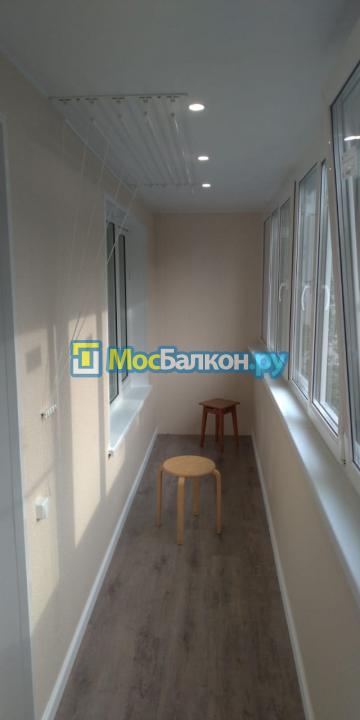 Ремонт и обшивка лоджии 6 кв. метров
