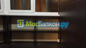 Шкаф на балкон купить в Видном на заказ недорого от МосБалкон