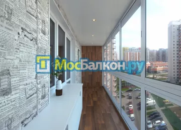 Заказать балкон в Видном цена от 1320 руб | Остекление балконов и лоджий МосБалкон