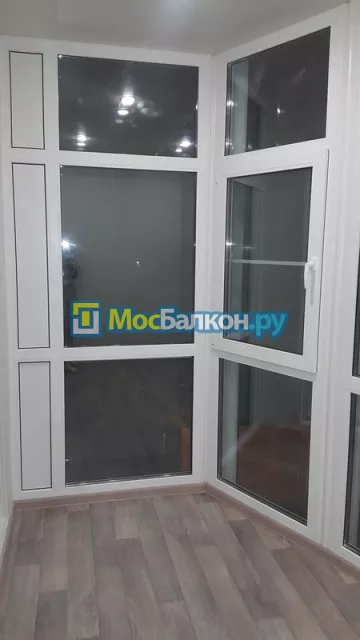 Панорамное остекление заказать под ключ по выгодной цене в Видном от компании МосБалкон