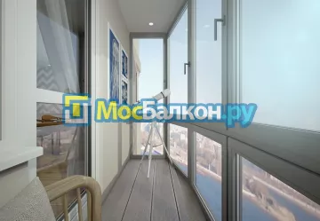 Заказать балкон в Видном цена от 1320 руб | Остекление балконов и лоджий МосБалкон