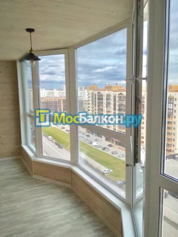 Заказать балкон в Видном цена от 1320 руб | Остекление балконов и лоджий МосБалкон