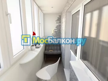 Заказать балкон в Видном цена от 1320 руб | Остекление балконов и лоджий МосБалкон