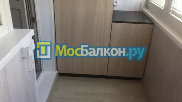 Шкаф на балкон купить в Видном на заказ недорого от МосБалкон