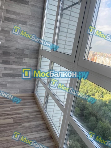 Панорамное остекление заказать под ключ по выгодной цене в Видном от компании МосБалкон