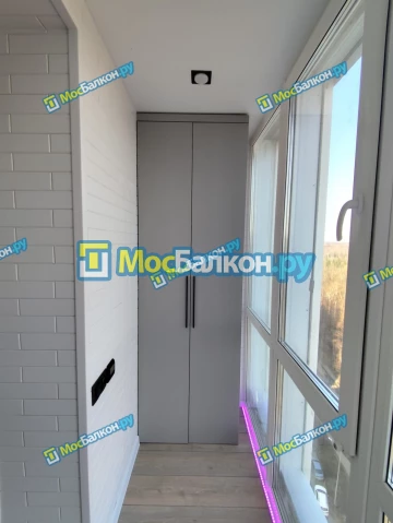 Панорамное остекление заказать под ключ по выгодной цене в Видном от компании МосБалкон