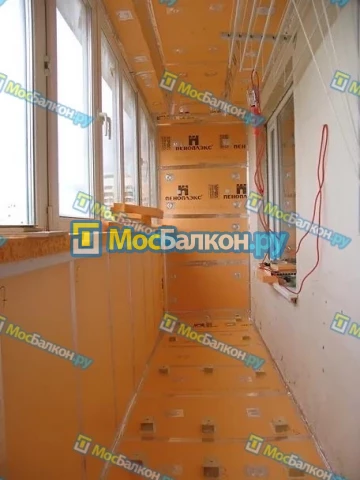 Утепление балкона пеноплэксом в Видном на заказ недорого от МосБалкон