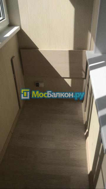 Изготовление компьютерного столика на балконе