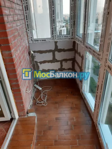 Панорамное остекление заказать под ключ по выгодной цене в Видном от компании МосБалкон