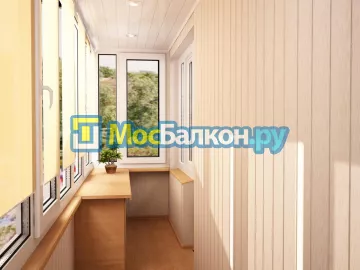 Заказать балкон в Видном цена от 1320 руб | Остекление балконов и лоджий МосБалкон