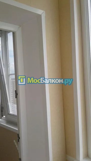Отделка балкона и лоджии пластиковыми ПВХ панелями в Видном от компании МосБалкон