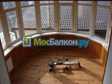 Остекление утепление и отделка балконов в городе Видном