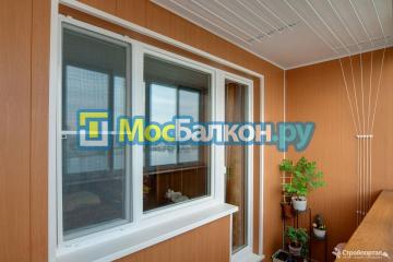 отделка балконов пластиковыми панелями