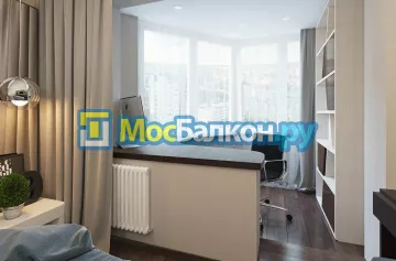 Заказать балкон в Видном цена от 1320 руб | Остекление балконов и лоджий МосБалкон