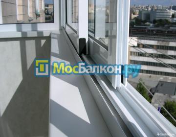 Алюминиевое остекление балконов от компании Мосбалкон