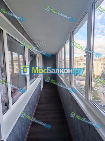 Заказать балкон в Видном цена от 1320 руб | Остекление балконов и лоджий МосБалкон