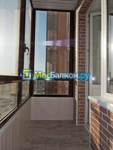 Шкаф на балкон купить в Видном на заказ недорого от МосБалкон