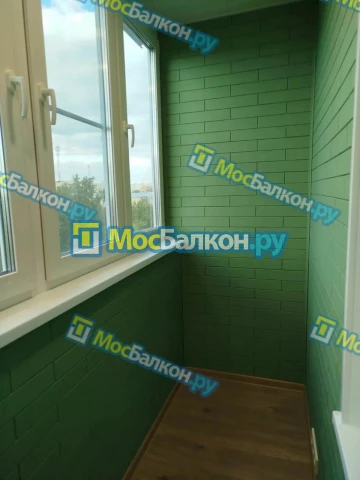 Отделка балконов в Видном | Отделка балконов и лоджий и обшивка под ключ в МосБалкон