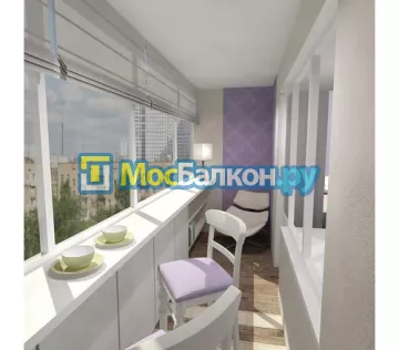 Заказать балкон в Видном цена от 1320 руб | Остекление балконов и лоджий МосБалкон