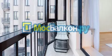 Отделка балкона и лоджии пластиковыми ПВХ панелями в Видном от компании МосБалкон