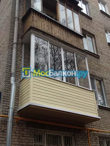 Заказать балкон в Видном цена от 1320 руб | Остекление балконов и лоджий МосБалкон