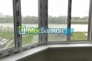 Окна остекление и отделка балконов и лоджийв жк Южная битца