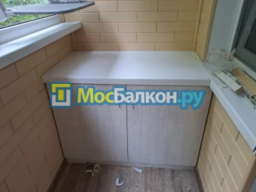 Шкаф на балкон купить в Видном на заказ недорого от МосБалкон