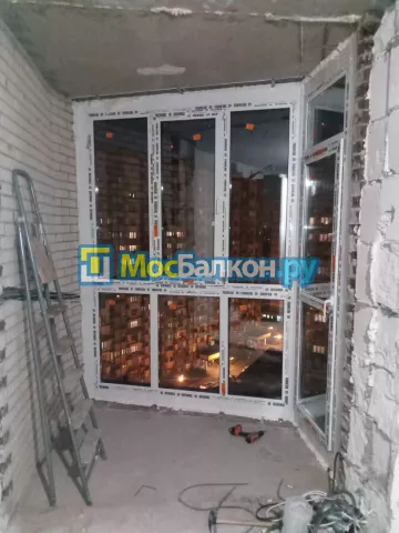 Панорамное остекление заказать под ключ по выгодной цене в Видном от компании МосБалкон