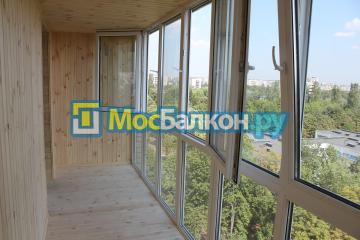 Панорамное остекление балкона в Москве и области