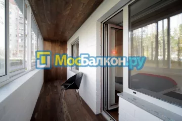 Заказать балкон в Видном цена от 1320 руб | Остекление балконов и лоджий МосБалкон
