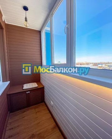 Заказать балкон в Видном цена от 1320 руб | Остекление балконов и лоджий МосБалкон