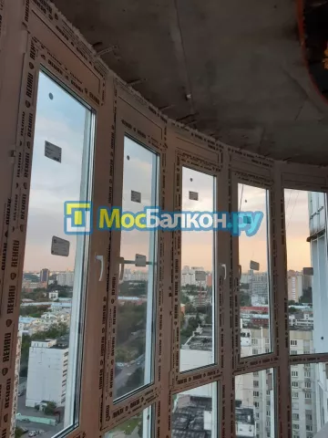 Панорамное остекление заказать под ключ по выгодной цене в Видном от компании МосБалкон