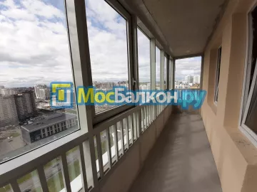 Заказать балкон в Видном цена от 1320 руб | Остекление балконов и лоджий МосБалкон