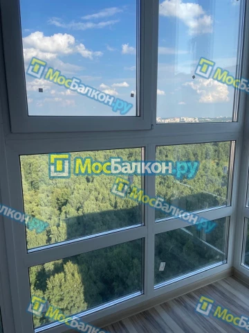 Панорамное остекление заказать под ключ по выгодной цене в Видном от компании МосБалкон