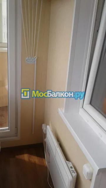 Отделка балкона и лоджии пластиковыми ПВХ панелями в Видном от компании МосБалкон